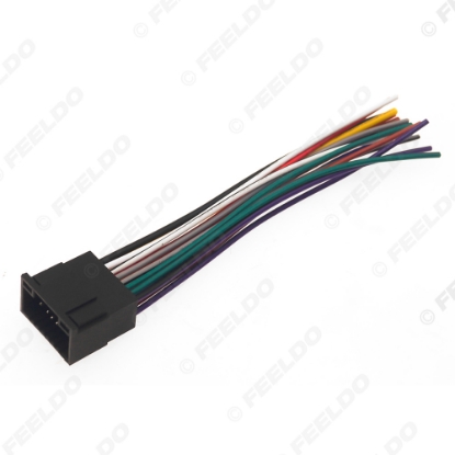 Picture of 16pin Car Radio Stereo Wire Harness Plug Cable Female For CHEVROLET AVEO/LOVA(SEDAN)/CHERY/LANDWIND Fashion Aftermarket
