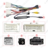 Picture of Car 16pin Audio Wiring Harness With Amplifier Antenna For LADA XRAY Aftermarket Stereo Installation Wire Adapter
