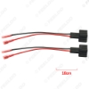 Picture of 2pcs Car 2Pin Stereo Speaker Wire Harness Adaptors For Audi Auto Speaker Replacement Connection Wiring Plug Cables