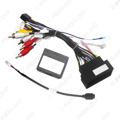 Picture of Car 16pin Wiring Harness Cable With CANbus For Jeep Wrangler(18-21)/Grand Cherokee(12-22)/Challenger(2019+)/RAM(15-22)/300C(15-17)