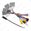 Picture of Car Audio 16PIN DVD Player Power Calbe Adapter With Canbus Box For Honda City Greiz Odyssey Stereo Plug Wiring Harness