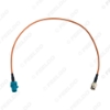 Picture of FAKRA Type Z Male Plug To SMA Male For GPS Antenna Adapter Pigtail Cable Using RG316 Coax