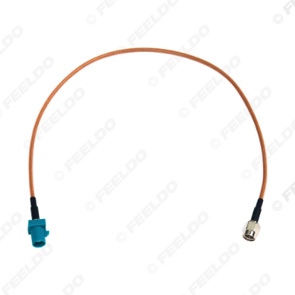 Picture of FAKRA Type Z Male Plug To SMA Male For GPS Antenna Adapter Pigtail Cable Using RG316 Coax