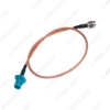 Picture of FAKRA Type Z Male Plug To SMA Male For GPS Antenna Adapter Pigtail Cable Using RG316 Coax