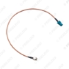 Picture of FAKRA Type Z Male Plug To SMA Male For GPS Antenna Adapter Pigtail Cable Using RG316 Coax