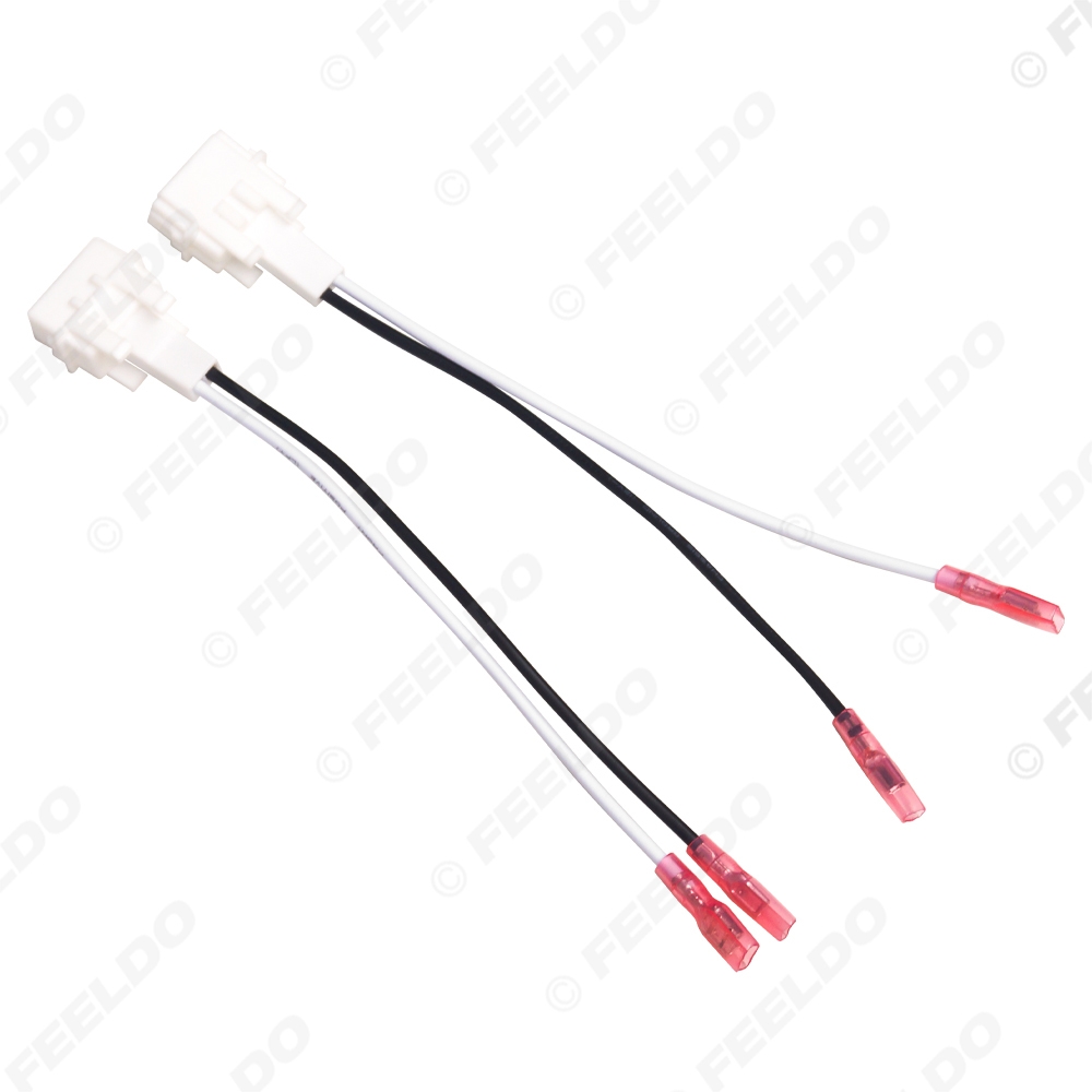 Picture of 2pcs Car 2Pin Stereo Speaker Wire Harness Adaptors For Hyundai/KIA Auto Speaker Replacement Connection Wiring Plug Cables