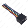 Picture of Car Audio 16Pin Wire Cable Plug Into Factory Radio Female Wiring Harness for BMW Car Models Power Stereo Wiring Adapter
