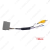 Picture of Car Parking Reverse Wire Adapter 32Pin Female Video Plug RCA Cable With 12V-6V Power Convertor Board For Honda Car Models