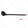 Picture of Auto Headlight Lamp Wiring Socket Adapter H4 Female Connector Plugs Car LED/HID Light Wire Cable