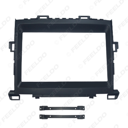 Picture of Car 9" Big Screen Head Unit Dash Fascia Panel Frame Kit Adapter For Toyota Alphard 12-14 (High/Low Level) Head Unit Dash Mount Kit