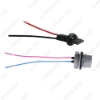 Picture of 2pcs/set Car LED Bulb Light 7440/7441/1881 Male & Female Socket Plug With 2-wire Extended Wire Connector