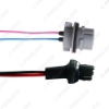 Picture of 2pcs/set Car LED Bulb Light 7440/7441/1881 Male & Female Socket Plug With 2-wire Extended Wire Connector