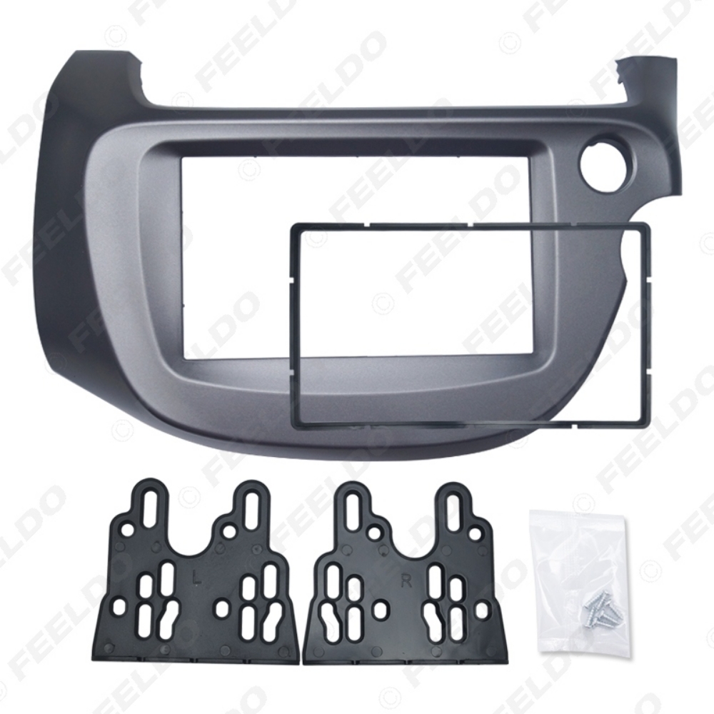 Picture of Car Audio Radio 2Din Dash Panel Fascia Frame For HONDA Fit Jazz(RHD) Dash CD/DVD Installation Frame Trim Kit