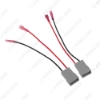 Picture of 2PCS Car Speaker Wire Harness Connects to OEM Adapter Plug For Honda Acura Aftermarket Wiring Cable Adapter