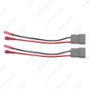 Picture of 2PCS Car Speaker Wire Harness Connects to OEM Adapter Plug For Honda Acura Aftermarket Wiring Cable Adapter