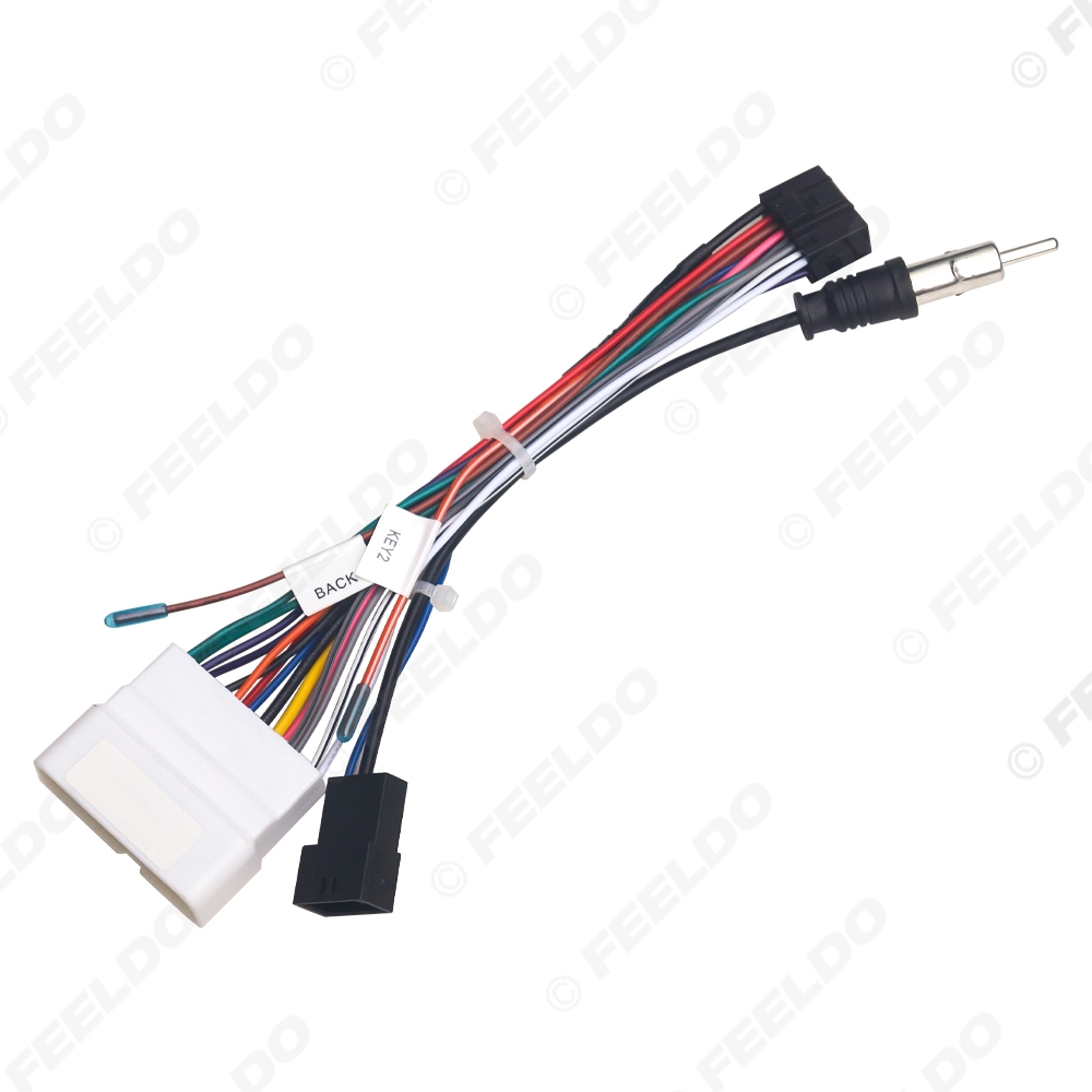 Picture of Car 16pin Power Cord Wiring Harness Adapter For Isuzu D-MAX (2020-2025) OEM Radio Wire Installation Head Unit