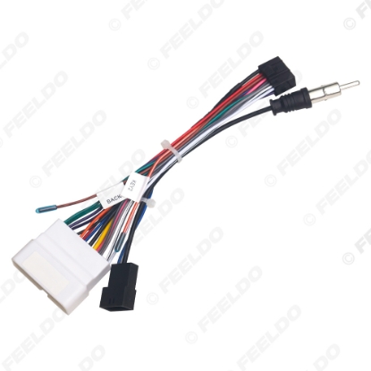 Picture of Car 16pin Power Cord Wiring Harness Adapter For Isuzu D-MAX (2020-2025) OEM Radio Wire Installation Head Unit