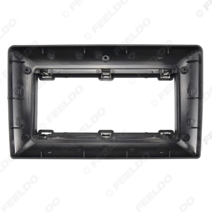 Picture of Car Audio 9" Big Screen Head Unit Dash Fascia Panel Frame Kit Adapter For SAAB 93 (07-10) Auto Radio Dash Frame 