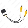 Picture of Car Parking Rear Camera 16Pin Female Video Plug Converter RCA Cable For Hummer H2 2008 Car Parking Reverse Wire Adapter