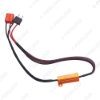 Picture of Car A50W 6Ohm H7 LED/HID Light Warning Cancellor Decoder Load Resistor Socket Error Wiring