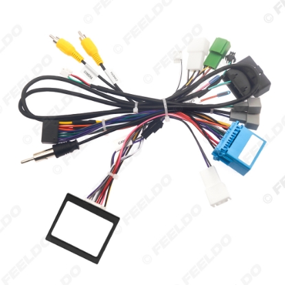 Picture of Car 16pin Power Cord Wiring Harness With Canbus Box For Suzuki Ignis( 2016;Russia)/Brezza MT(2024;India) Installation Head Unit