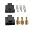 Picture of Car Motorcycle H4/HB2/9003 Waterproof DIY Male/Female Quick Adapter Connector Terminals Plug Kit