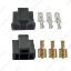 Picture of Car Motorcycle H4/HB2/9003 Waterproof DIY Male/Female Quick Adapter Connector Terminals Plug Kit