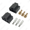 Picture of Car Motorcycle H4/HB2/9003 Waterproof DIY Male/Female Quick Adapter Connector Terminals Plug Kit