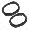 Picture of 2pcs Black 6x9 Car Stereo Speaker Spacer Pad Adapter for General Use All Cars Beveled Speaker Mat Ring Set