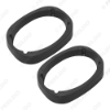 Picture of 2pcs Black 6x9 Car Stereo Speaker Spacer Pad Adapter for General Use All Cars Beveled Speaker Mat Ring Set