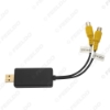 Picture of Car USB To CVBS/RCA Video Output Adapter Connecting Monitor For Android Big Screen Head Unit Stereo System