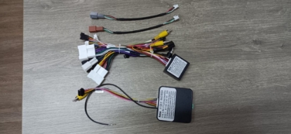 Picture of Car 16pin Power Wiring Harness Adapter With Canbus for Toyota 2024 Installation HeadUnit