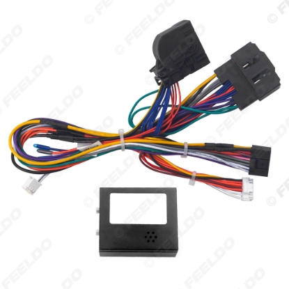 Picture of Car 16pin Power Cord Wiring Harness Adapter With Canbus For Mercedes Benz Sprinter (19-22) Installation Head Unit
