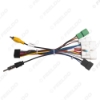 Picture of Car 16pin Power Cord Wiring Harness Adapter With Rearview Wire For Isuzu D-MAX(2020-UP) Installation Head Unit Cable