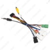 Picture of Car 16pin Power Cord Wiring Harness Adapter With Rearview Wire For Isuzu D-MAX(2020-UP) Installation Head Unit Cable