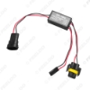 Picture of Car High Low Beam H8/H9/H11 Controller Wiring Adapter for Bi-xenon Light Projector Lens H11 Connector Relay Harness Cable
