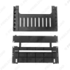 Picture of Car Frame Fascia Adapter Android Stereo Double Din Conversion Single Ultra Thin 2DIN TO Sinlge DIN Dash Bracket Kit