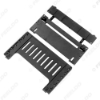 Picture of Car Frame Fascia Adapter Android Stereo Double Din Conversion Single Ultra Thin 2DIN TO Sinlge DIN Dash Bracket Kit