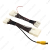 Picture of Car Reverse Camera Refit Adapter Cable For Toyota RAV4/Camry/Highlander/Corolla/Prado/Avalon/C-HR OEM Radio With 28/30pin plug