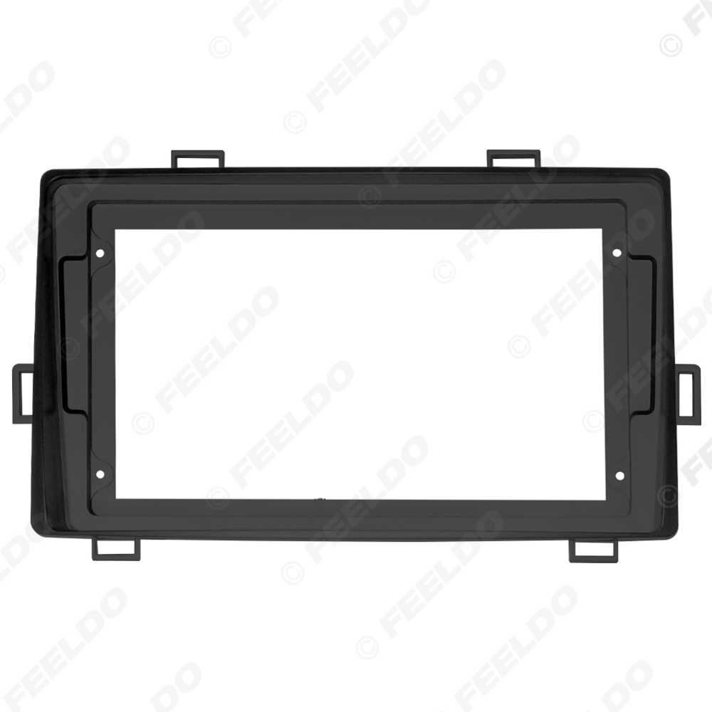Picture of Car Audio 9" Big Screen Dash Fascia Panel Frame Kit Adapter For Toyota Voxy (07-14) Radio Dash Frame