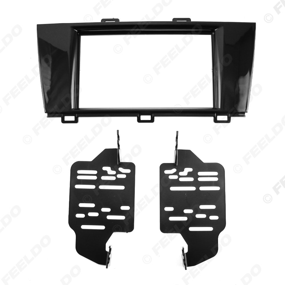 Picture of Car 2DIN CD DVD Radio Fascia Frame for Subaru Outback/Legacy 2015 Dash Mount Kit Adapter Trim Dashboard Panel