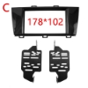Picture of Car 2DIN CD DVD Radio Fascia Frame for Subaru Outback/Legacy 2015 Dash Mount Kit Adapter Trim Dashboard Panel