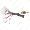 Picture of Car Radio 16PIN Adaptor Wiring Harness With Back Camera Wire For Toyota Audio Power Cable Head Unit Harness
