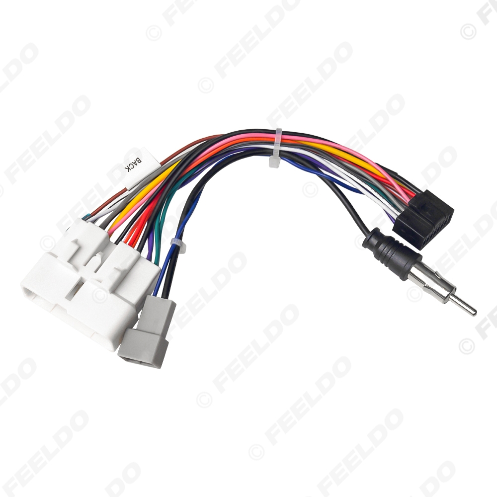 Picture of Car Android Multimedia 16-Pin Wiring Harness Adapter For Isuzu Pick-up/Trooper/Opel Campo/Monterey 16-pin Headunit