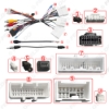 Picture of Car Audio 16PIN DVD Player Power Calbe Adapter With Canbus Box For Renault Captur Kadjar 2015 Stereo Plug Wiring Harness