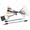Picture of Car Audio 16PIN DVD Player Power Calbe Adapter With Canbus Box For Renault Captur Kadjar 2015 Stereo Plug Wiring Harness