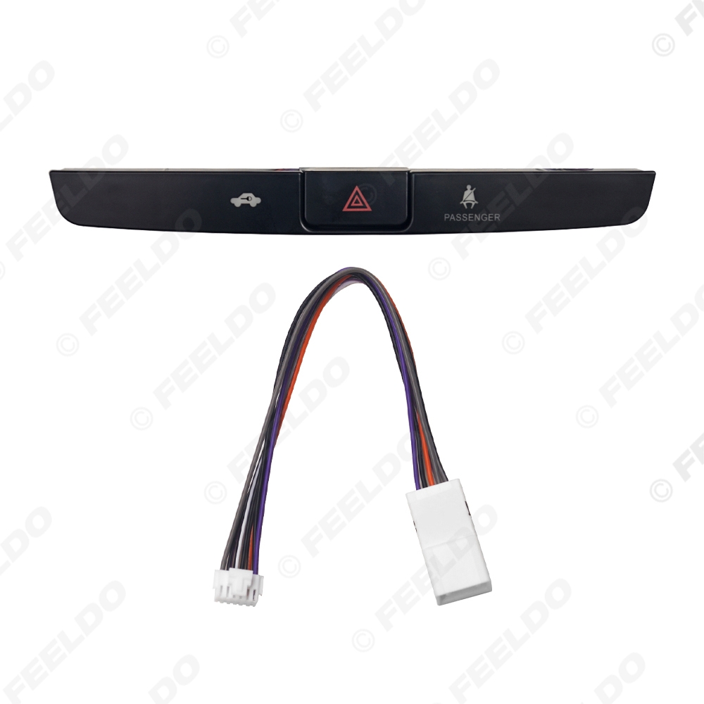 Picture of Car Android Kit Video Harness Adapter Emergency Light Button For Toyota Highlander (2007-2013) Circuit Board