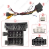 Picture of Car 16pin Power Cord Wiring Harness Adapter With Canbus Box For Iveco Daily 2020 Installation Head Unit