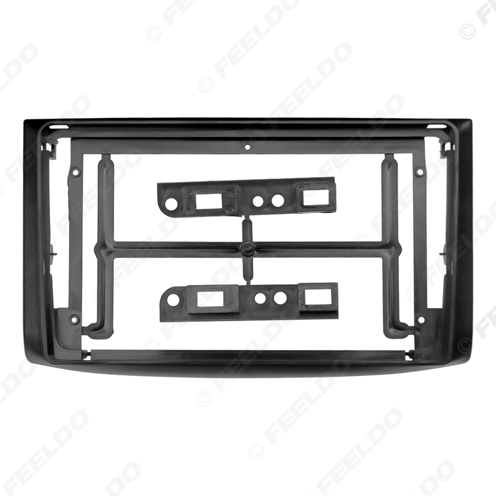 Picture of Car Stereo Radio Fascia Frame Adapter For Chevrolet Lova 9" 2Din DVD GPS Navigation Dash Face Panel Cover Trim Kit
