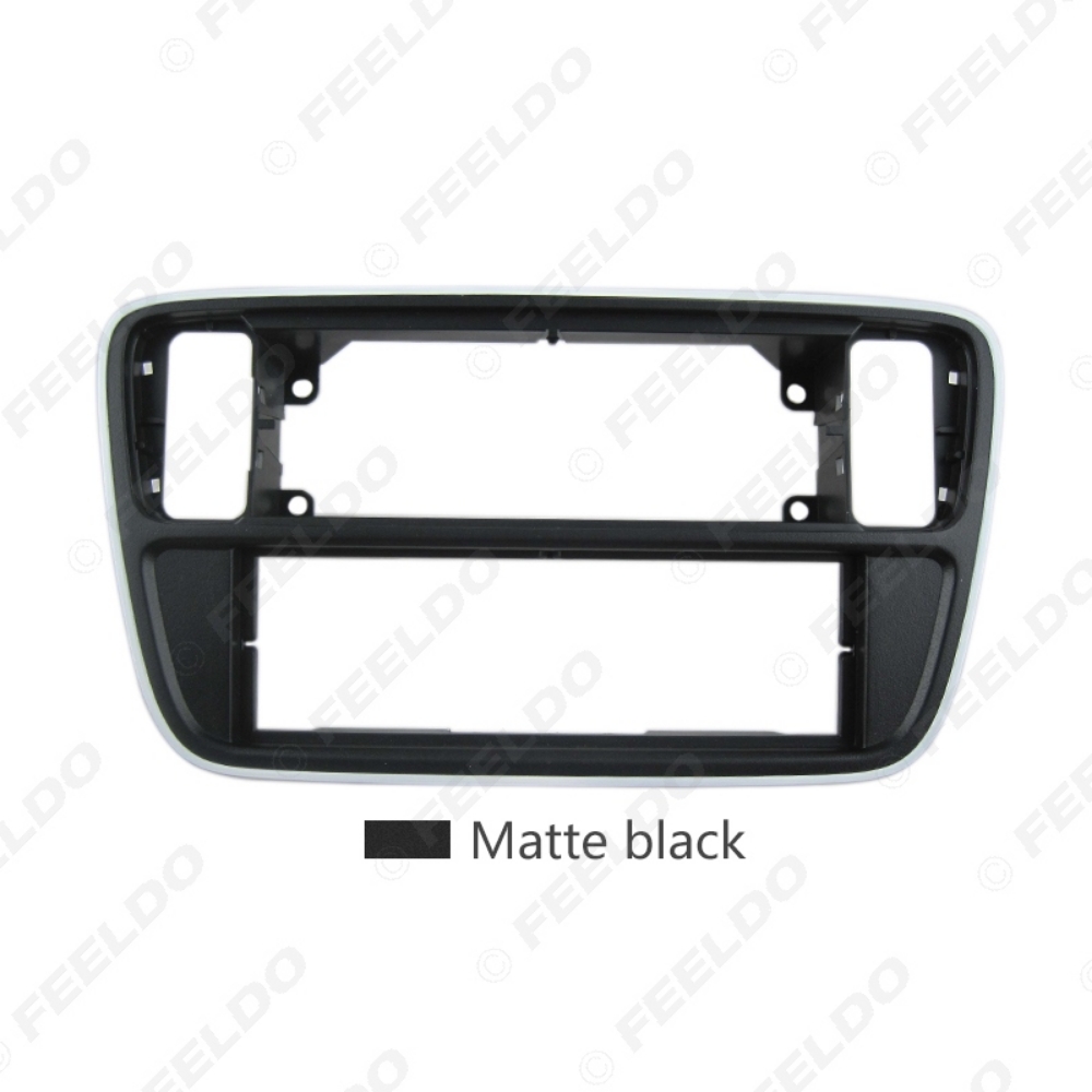 Picture of Car 1DIN Radio Fascia Frame For VOLKSWAGEN UP Skoda Citigo Seat Stereo Plate Panel Frame Dash Installation Bezel Kit
